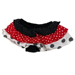 Disney Girls Infant Baby Size 3 6 Months Tiered Minnie Mouse Skirt Mixed Prints